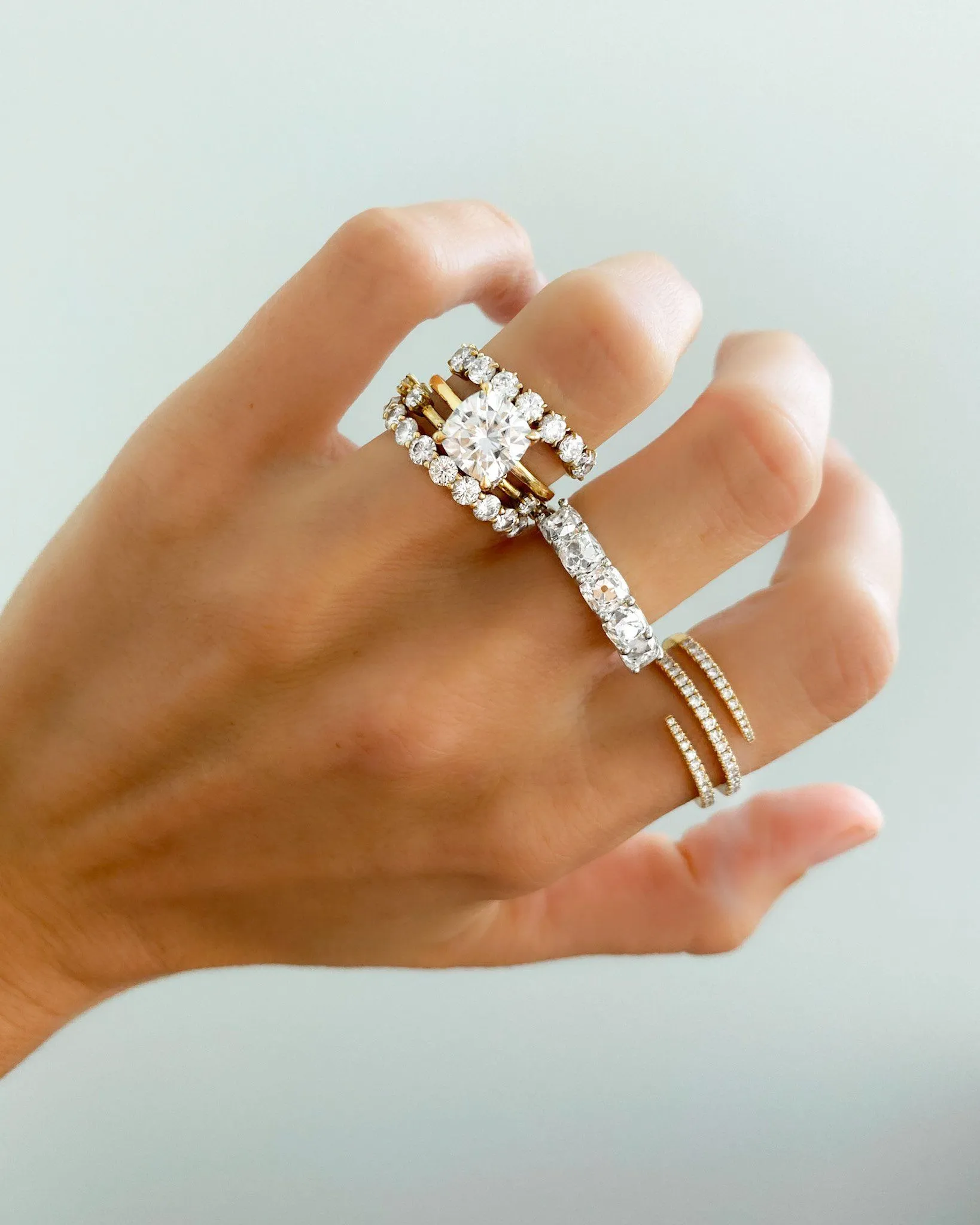 Pavé Diamond Wrap