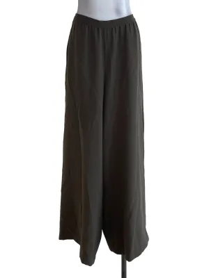 Peanut Brown Plain Culottes