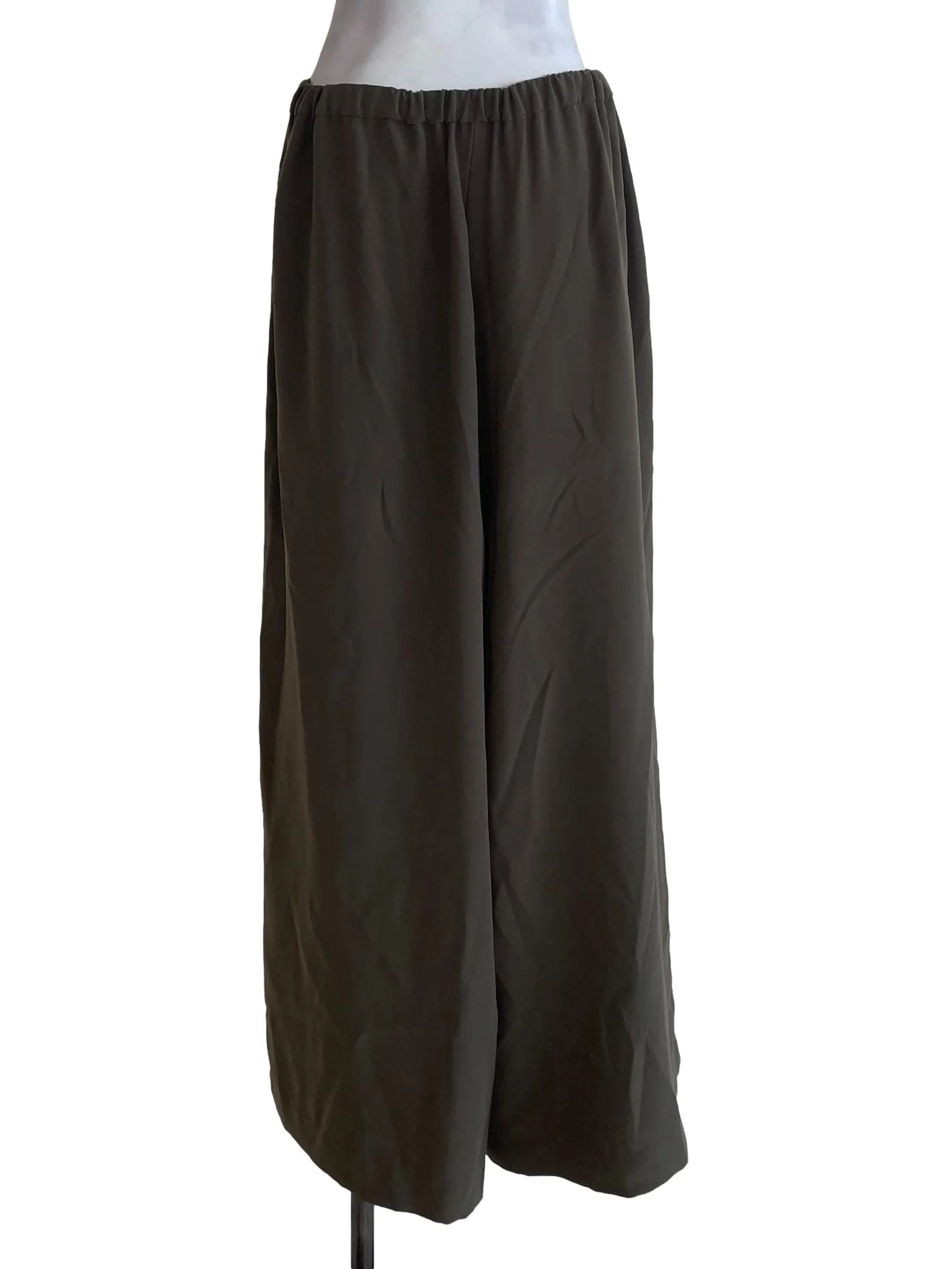 Peanut Brown Plain Culottes