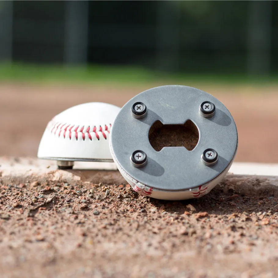 Personal Message to Coach, Baseball Bottle Opener