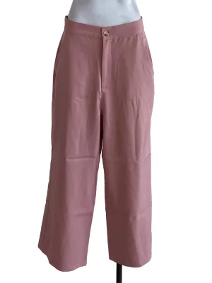 Pink Plain Pants