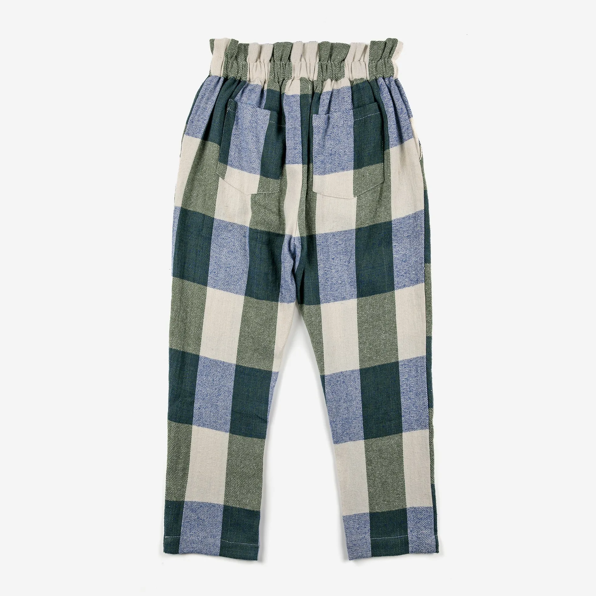 Plaid Check Jacquard Pants by Bobo Choses