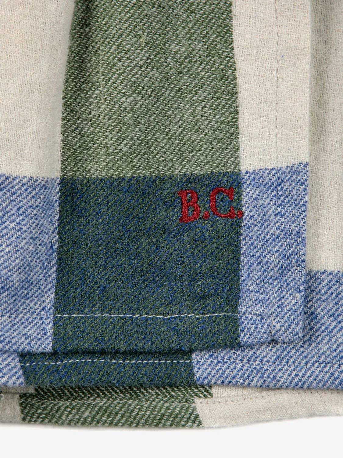 Plaid Check Jacquard Pants by Bobo Choses
