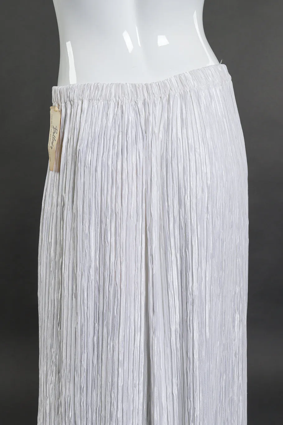 Pleated Maxi Skirt