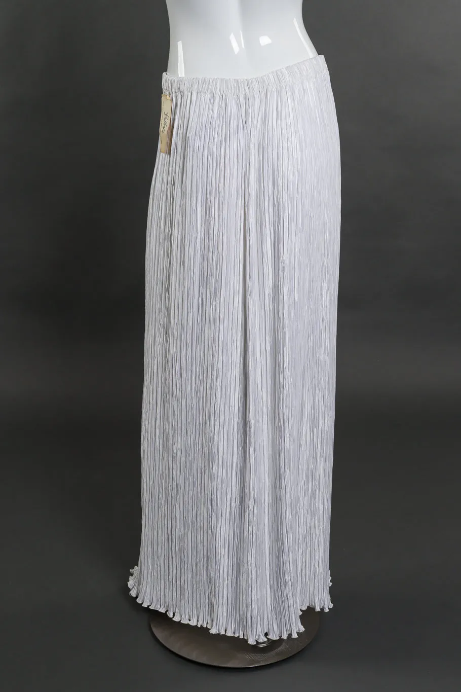 Pleated Maxi Skirt