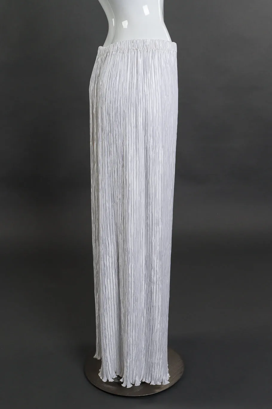 Pleated Maxi Skirt
