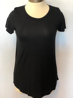 PLUS SOLID CAP SLEEVE TOP
