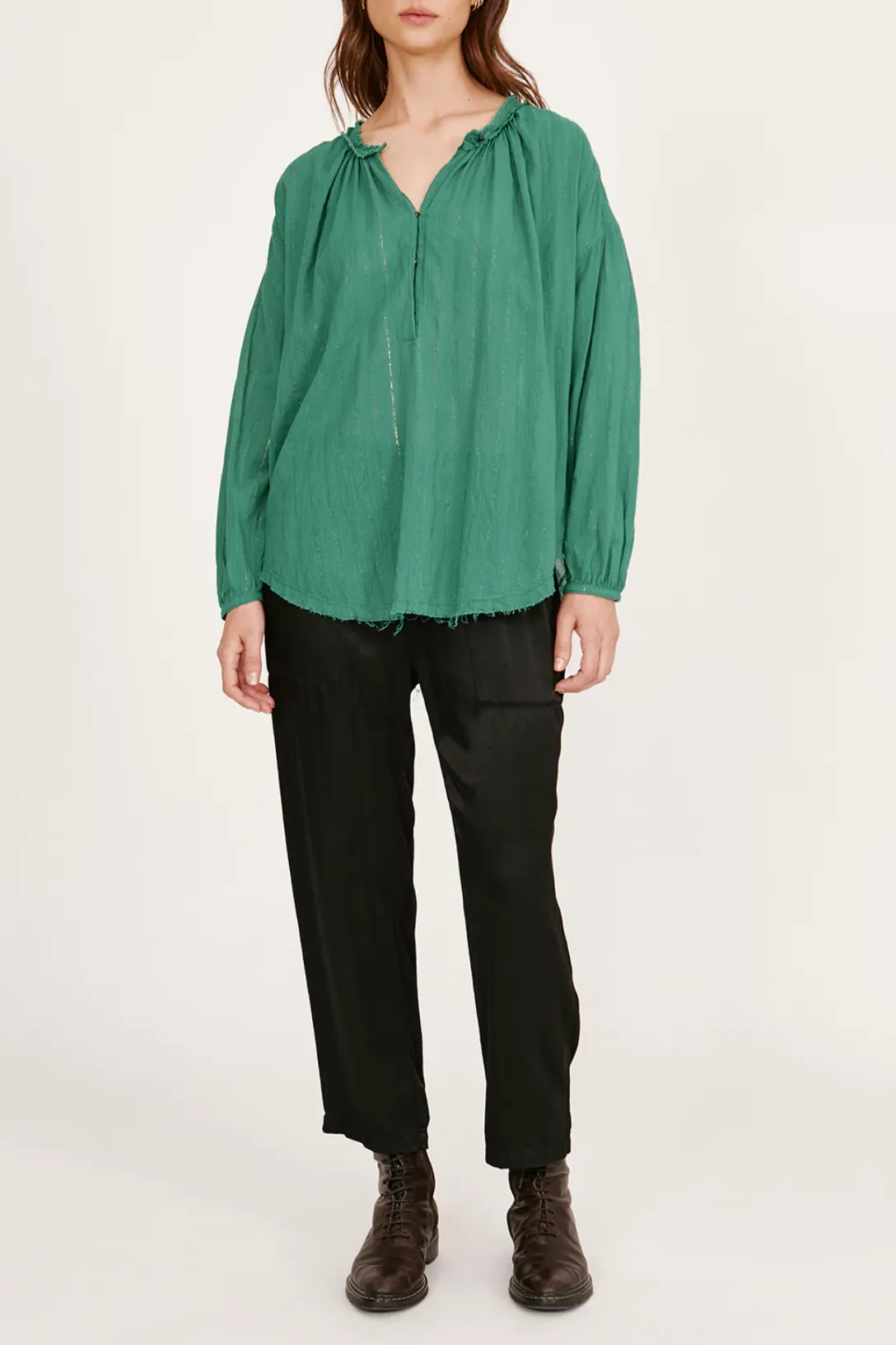Poet Blouse | Jade