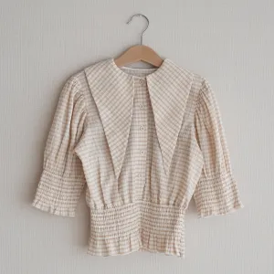 Pointed Collar Shirt by Mes Kids Des Fleurs