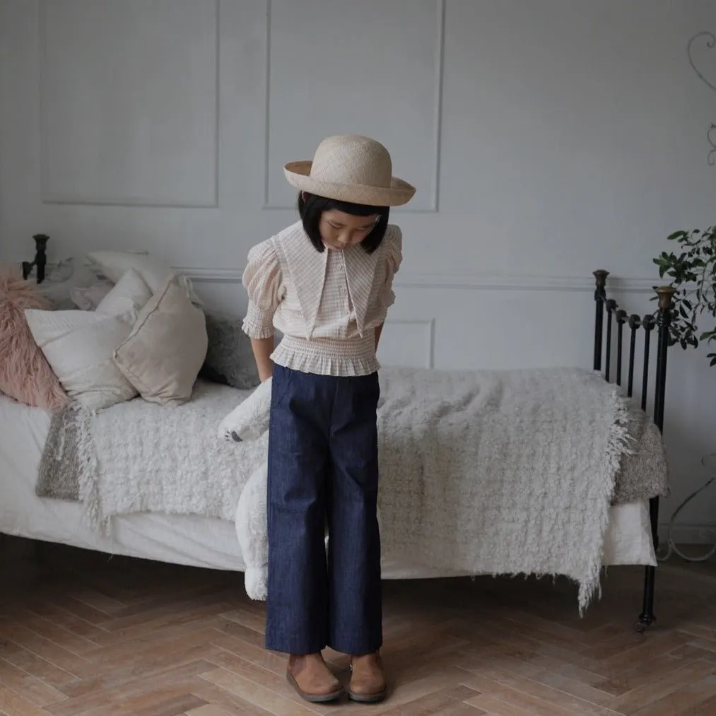 Pointed Collar Shirt by Mes Kids Des Fleurs