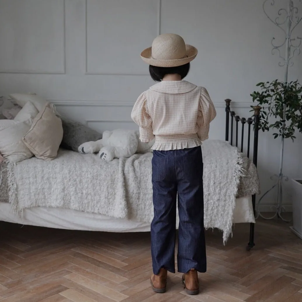 Pointed Collar Shirt by Mes Kids Des Fleurs