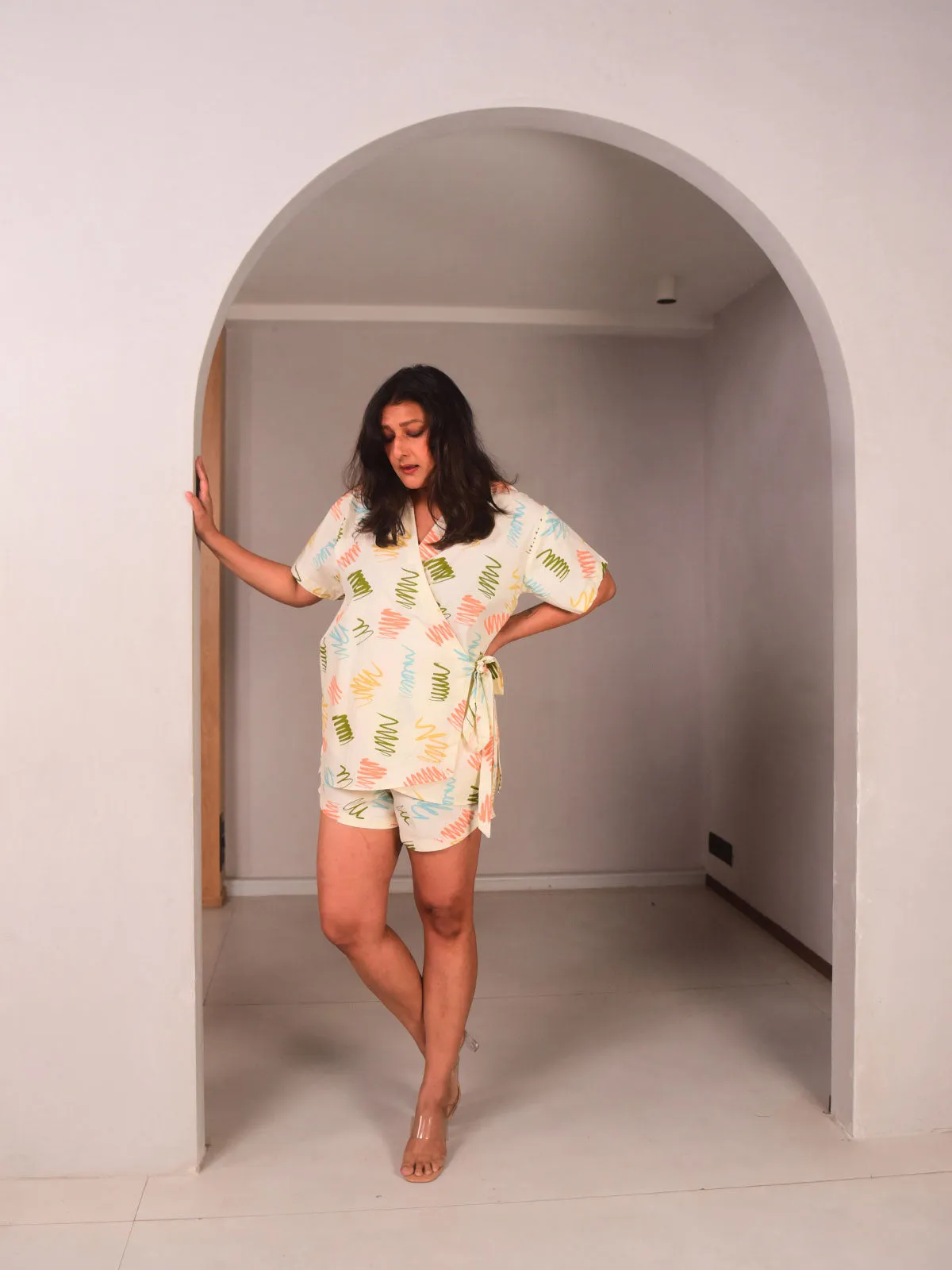 Poppy Wrap Top