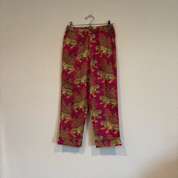 Print Fresh Size XXS Short Sleeve Top &amp; Long Pants Set in Bagheera