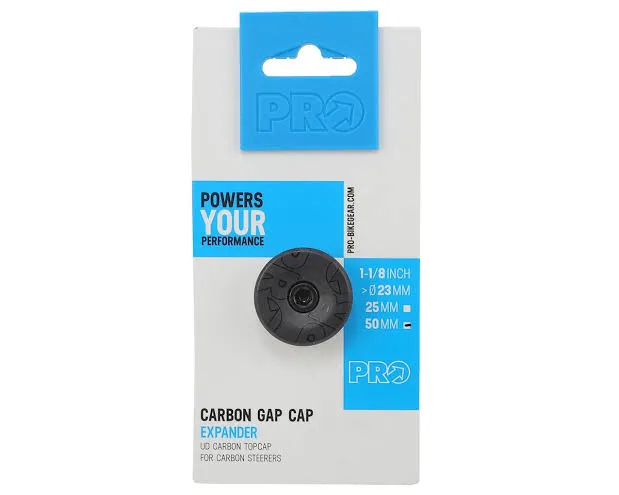 PRO GAP CAP EXPANDER LONG UD CARBON 50MM