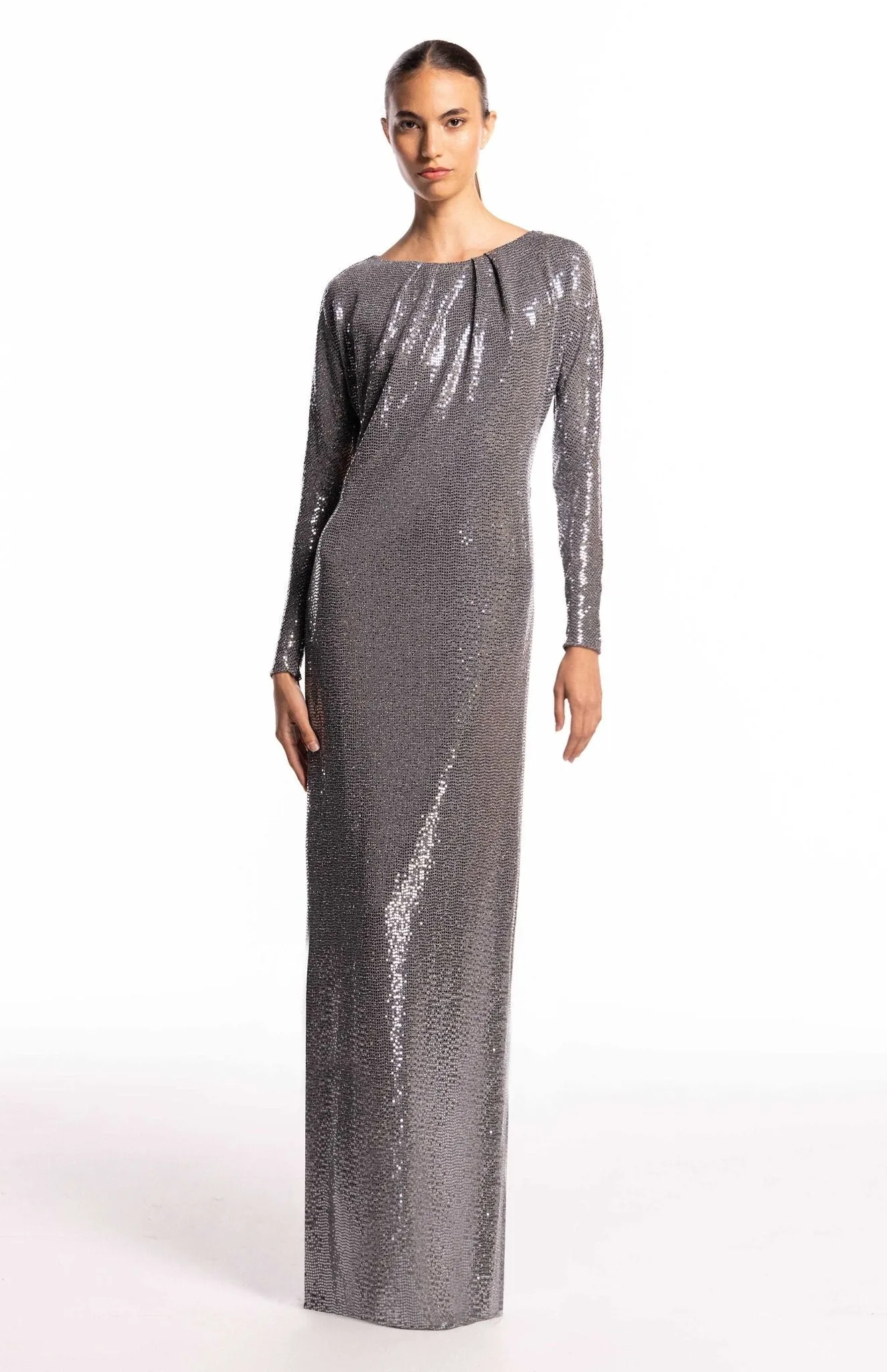 Promethea Glam | Irresistible Allure: Long Sequin Gown