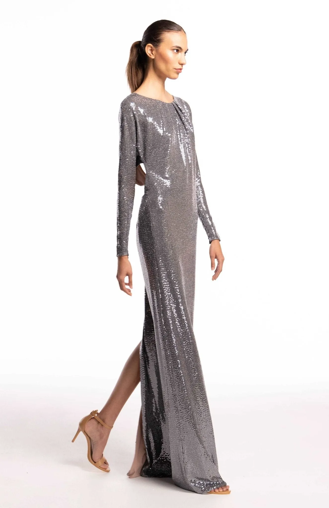 Promethea Glam | Irresistible Allure: Long Sequin Gown