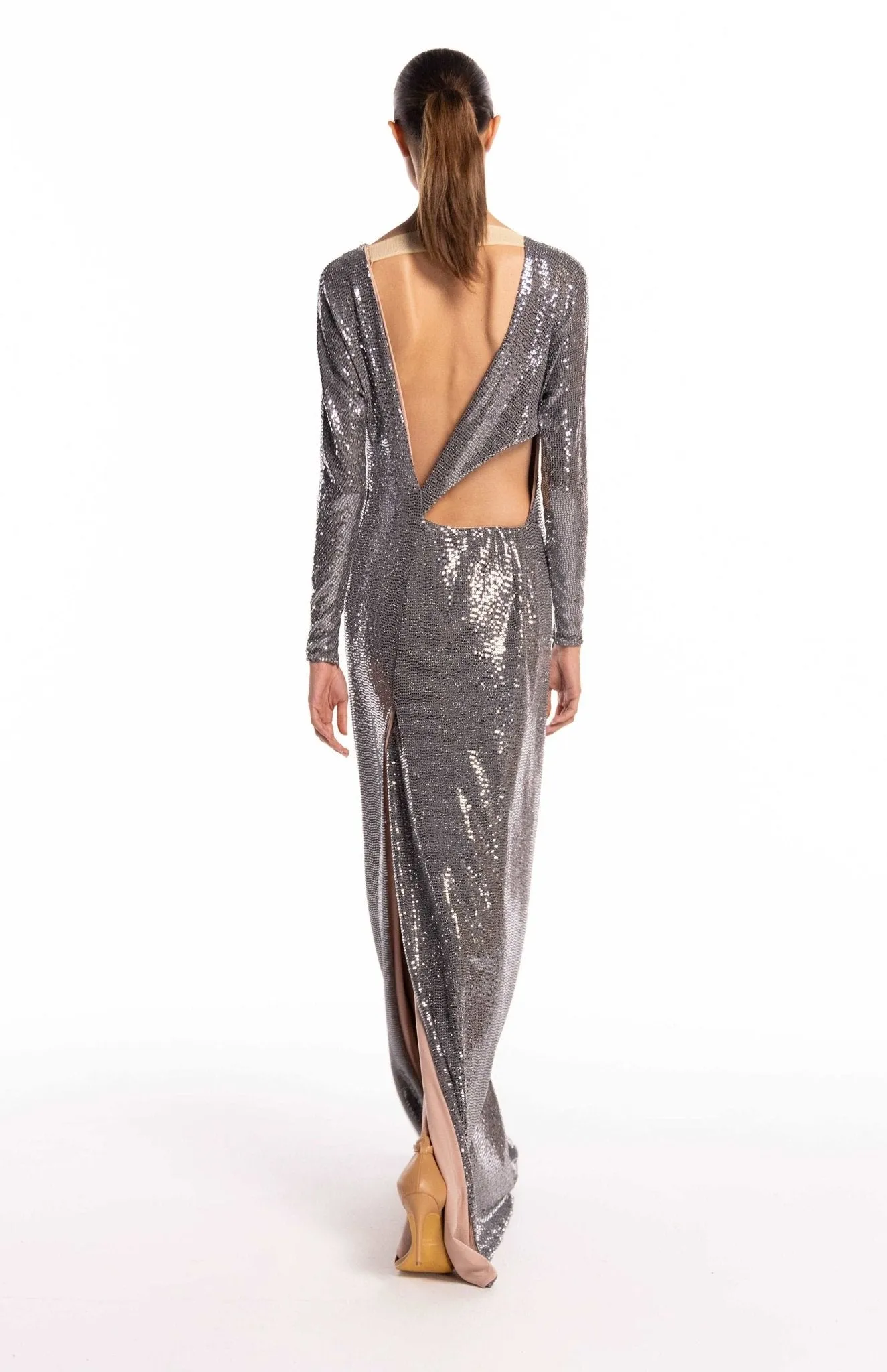 Promethea Glam | Irresistible Allure: Long Sequin Gown