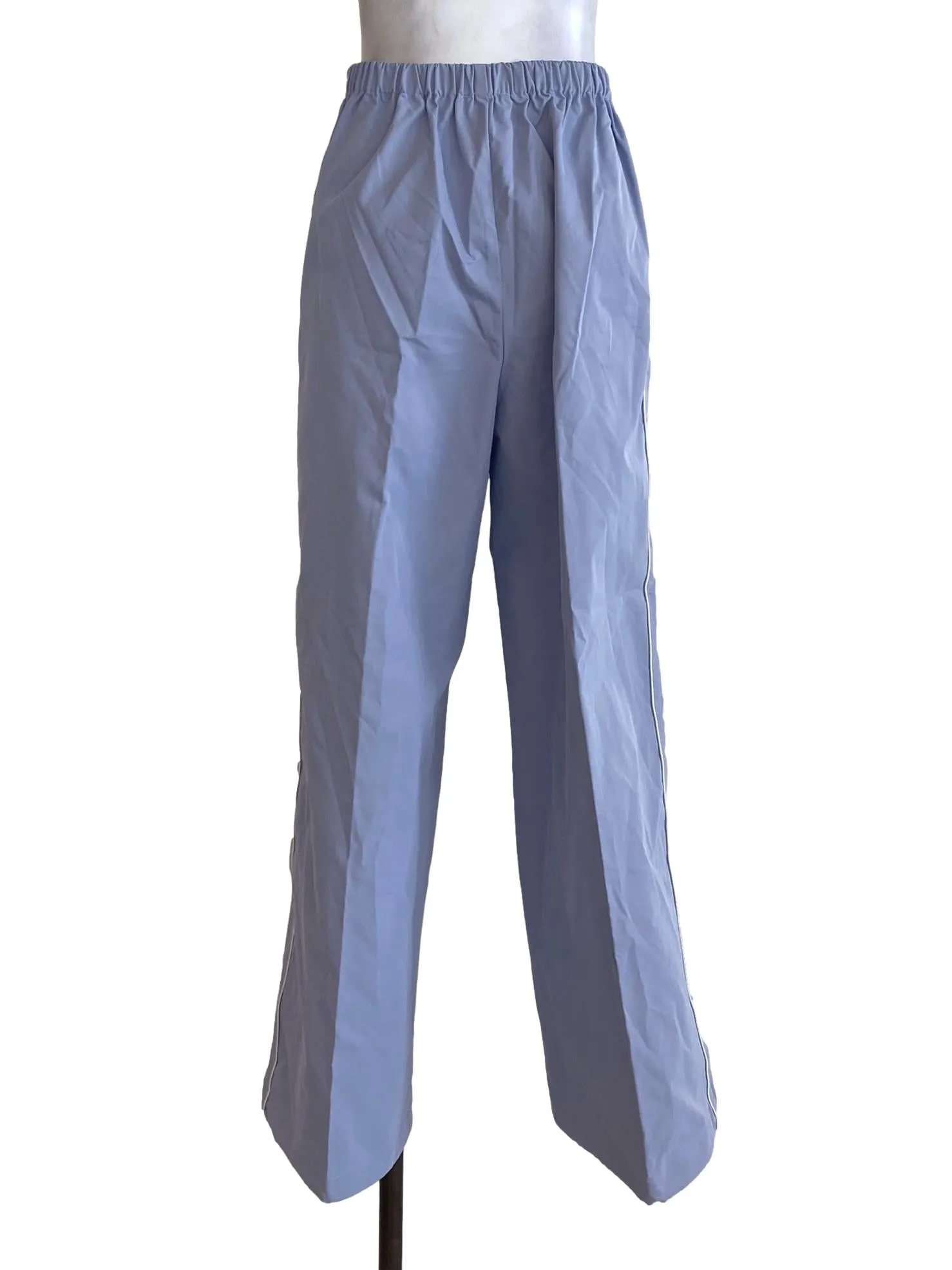 Purple Pipe Parachute Pants