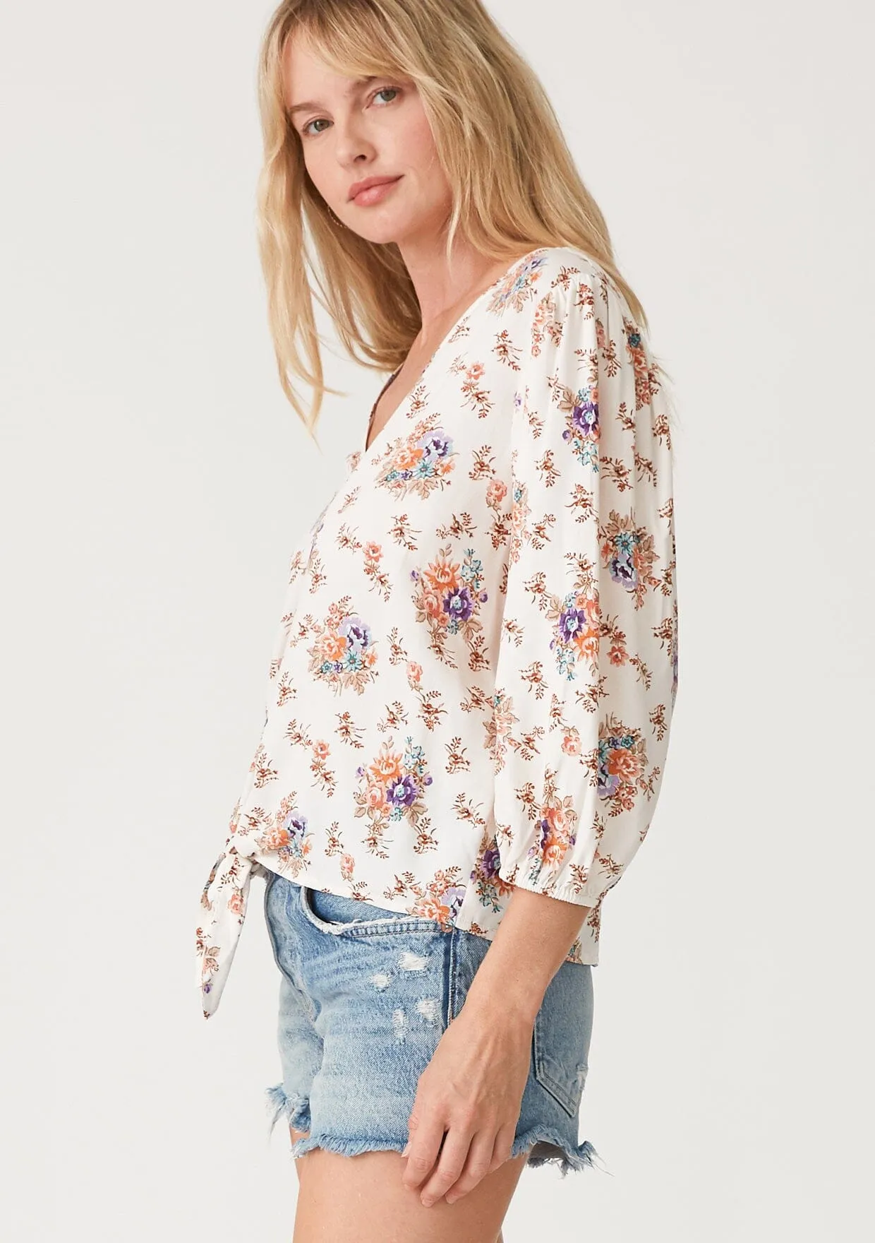 Quinn Tie Front Top