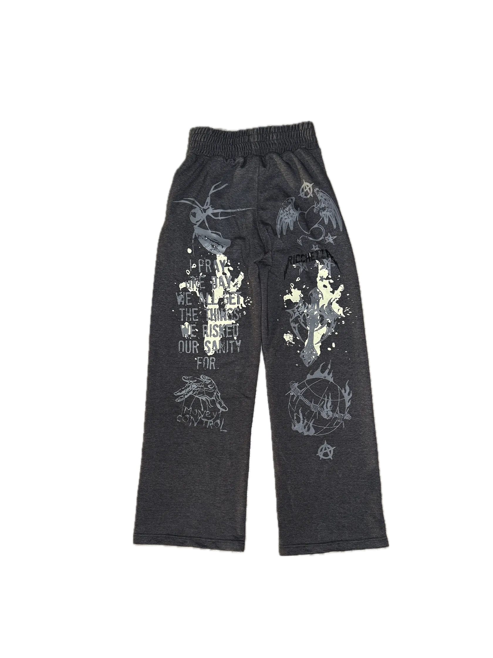 "Sacred Hearts" Relaxed Fit Sweat Pants