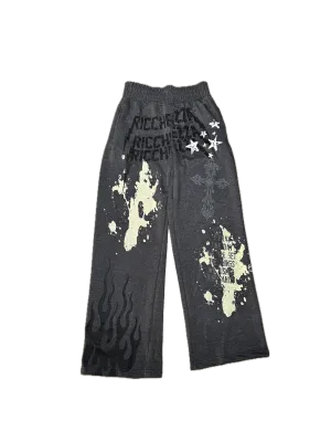 "Sacred Hearts" Relaxed Fit Sweat Pants