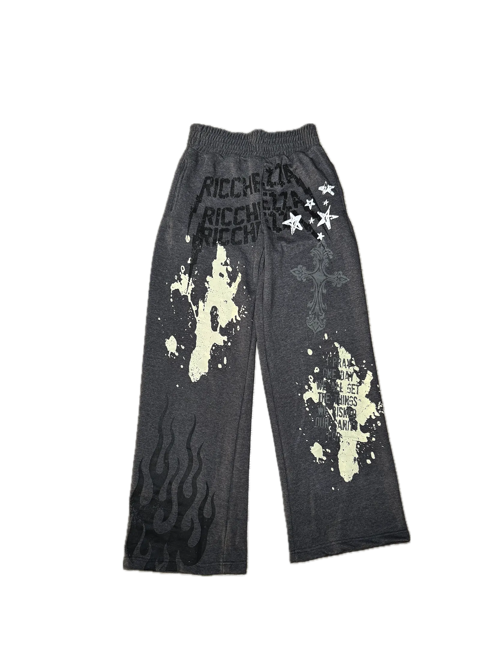 "Sacred Hearts" Relaxed Fit Sweat Pants