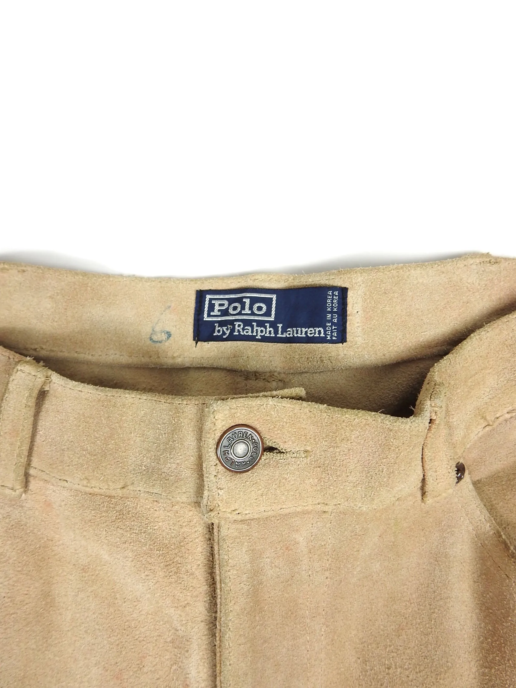 Ralph Lauren Polo Suede Pants Size 36
