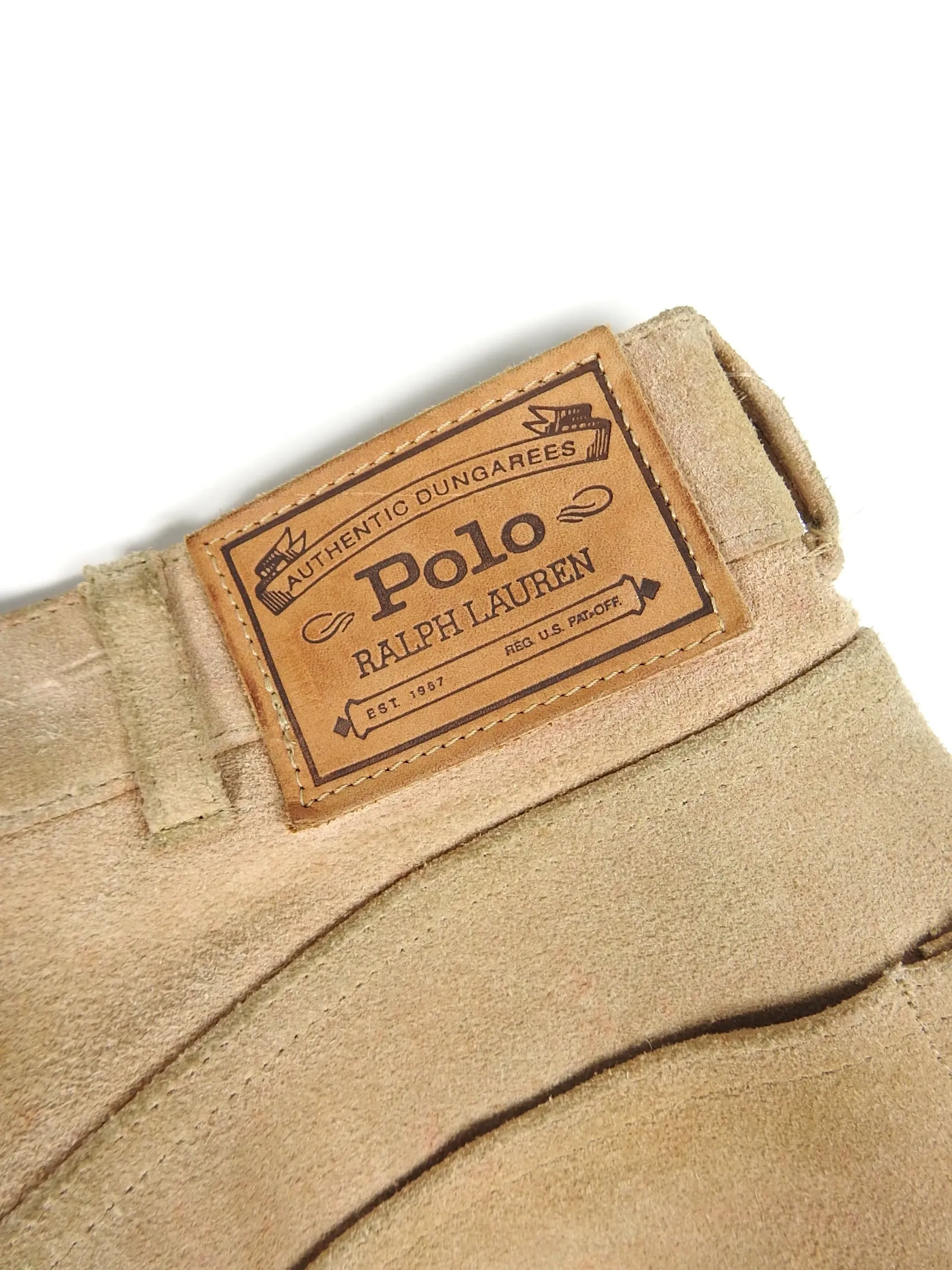 Ralph Lauren Polo Suede Pants Size 36