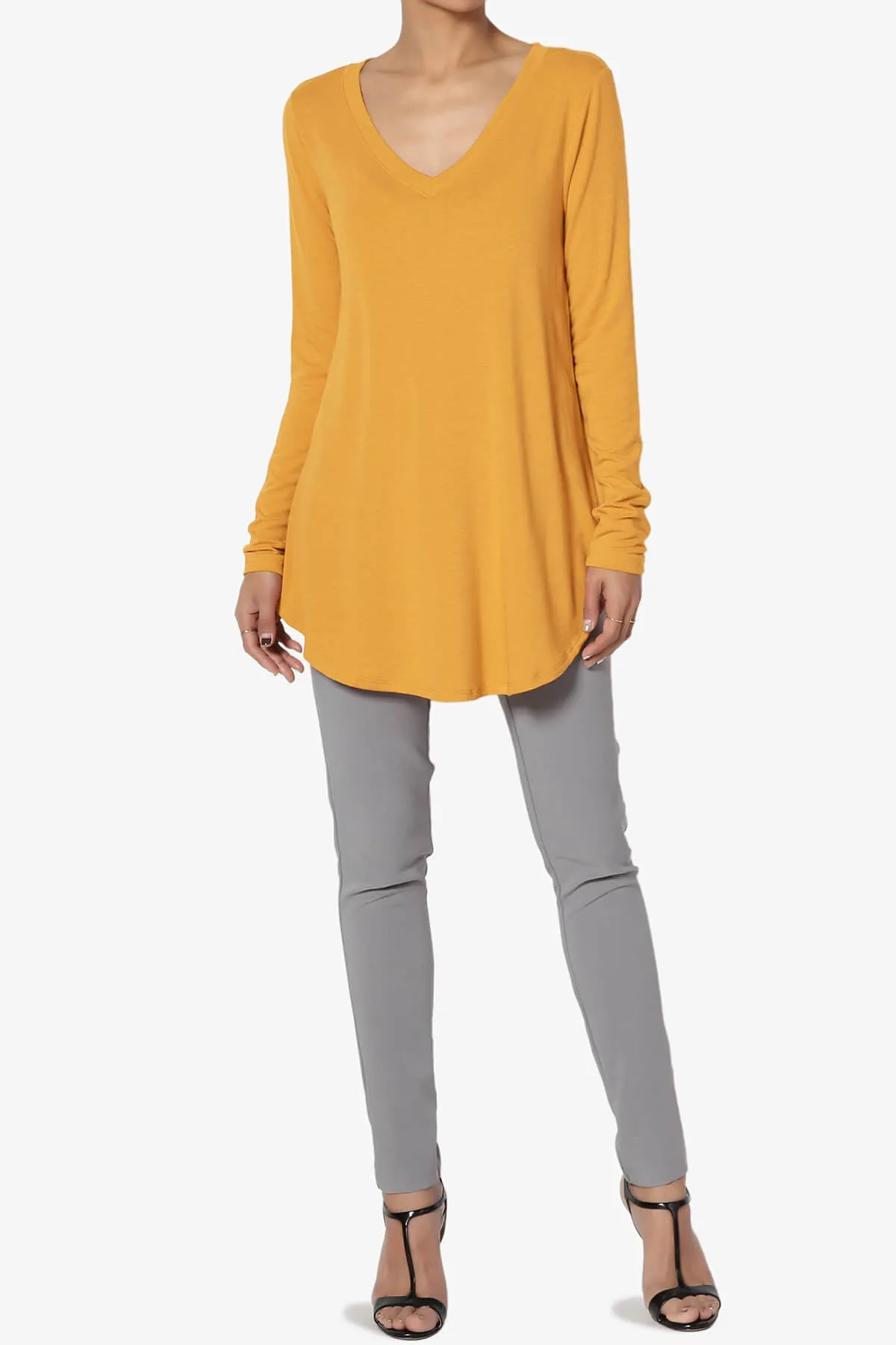 Ramada Long Sleeve Flowy Jersey Top PLUS MORE COLORS