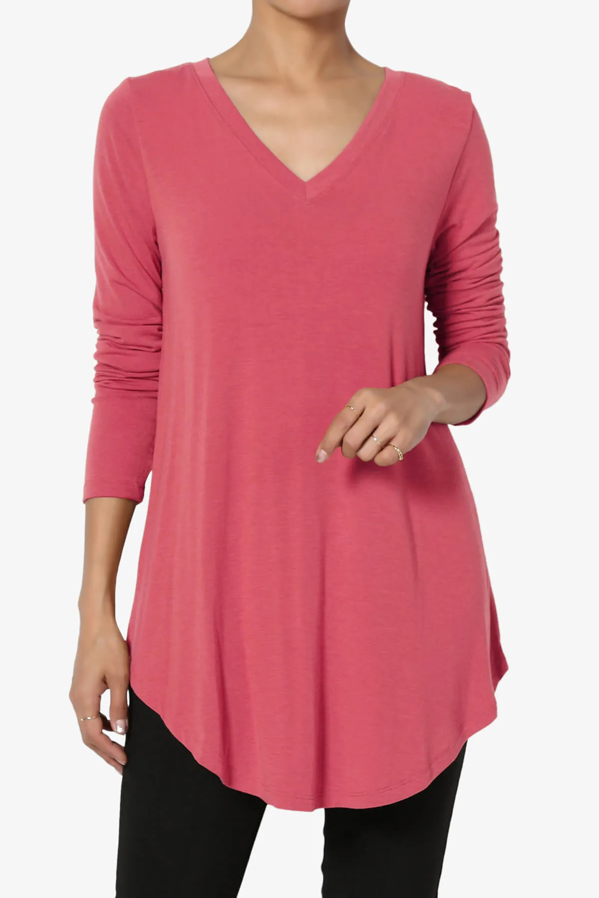 Ramada Long Sleeve Flowy Jersey Top PLUS MORE COLORS