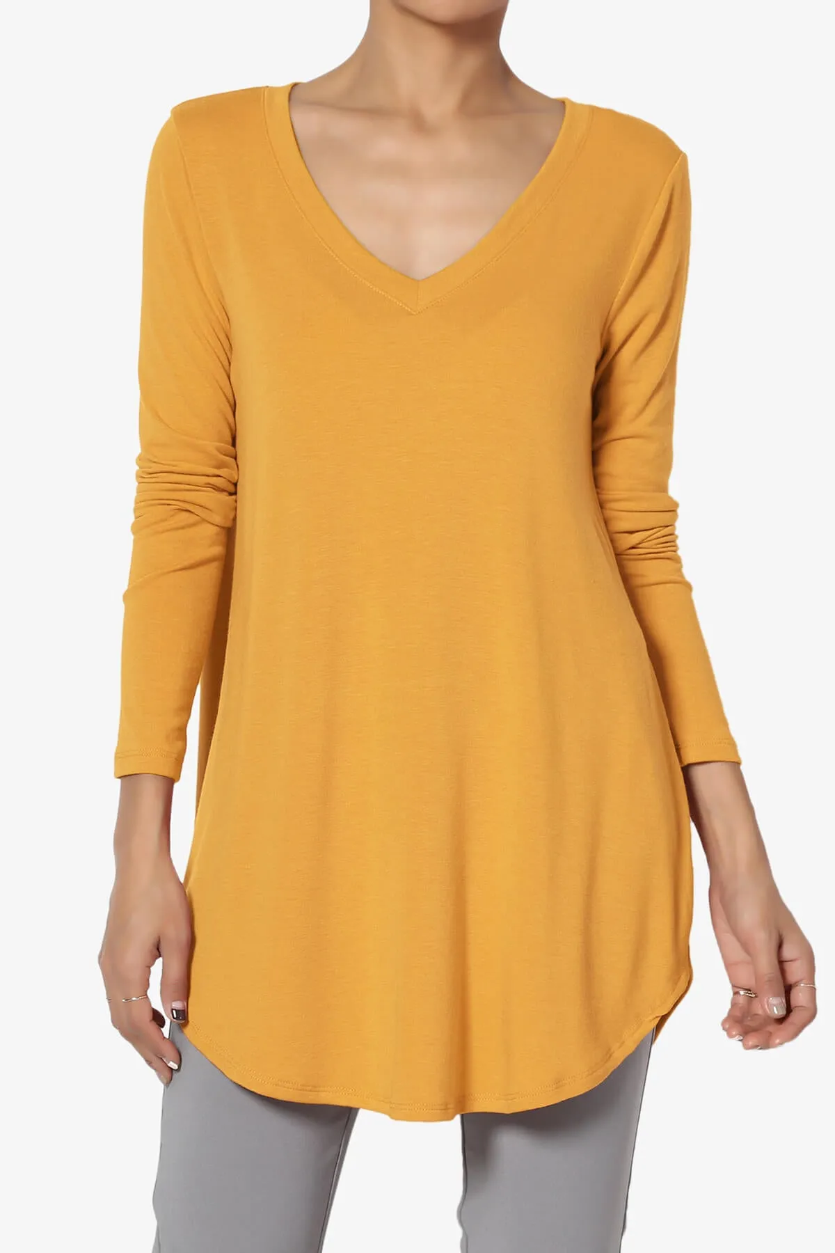 Ramada Long Sleeve Flowy Jersey Top PLUS MORE COLORS