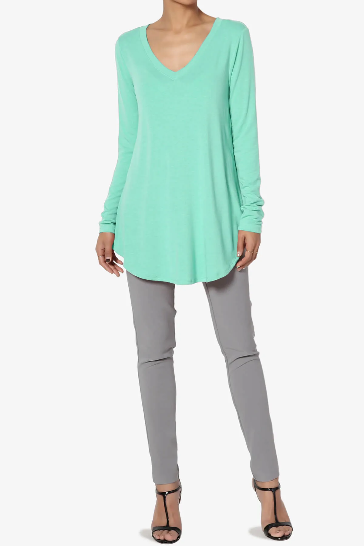 Ramada Long Sleeve Flowy Jersey Top PLUS MORE COLORS