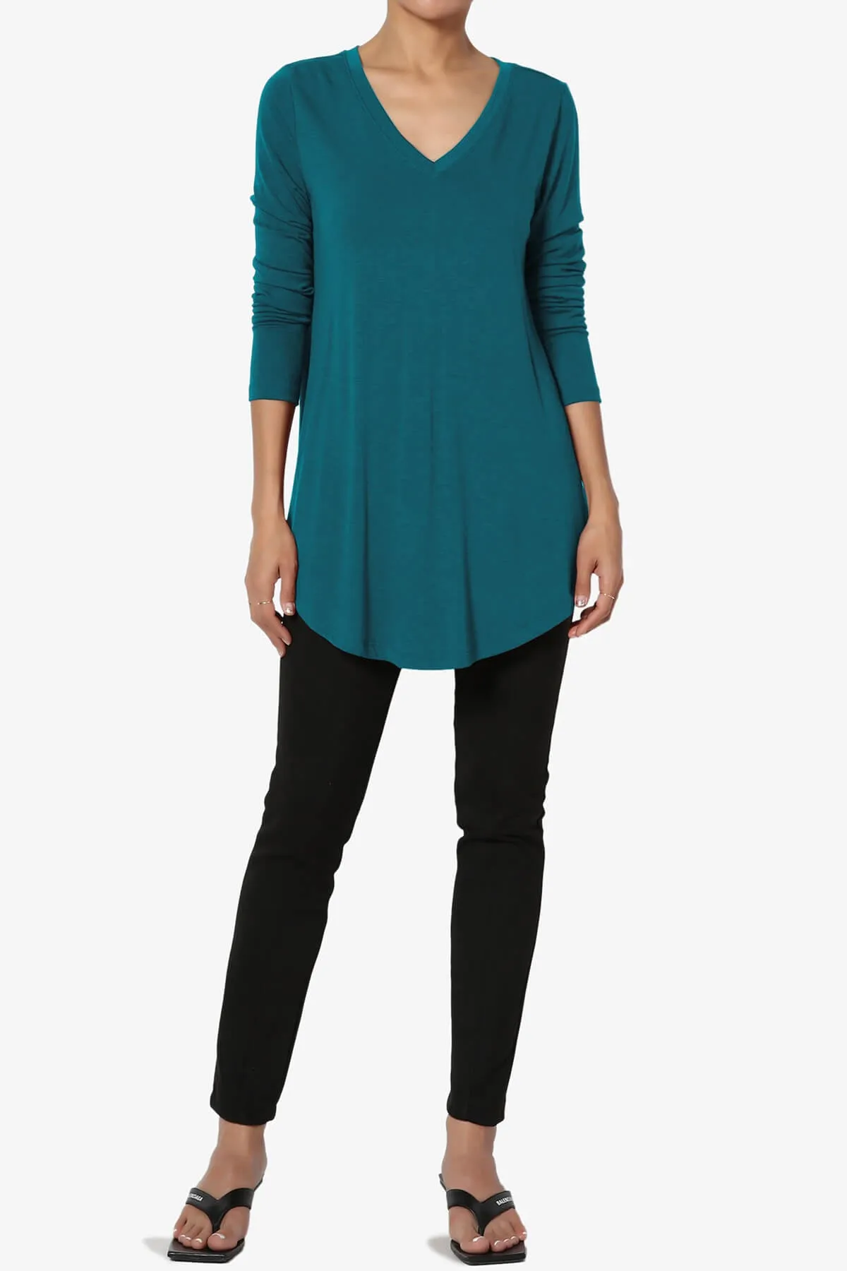 Ramada Long Sleeve Flowy Jersey Top PLUS MORE COLORS