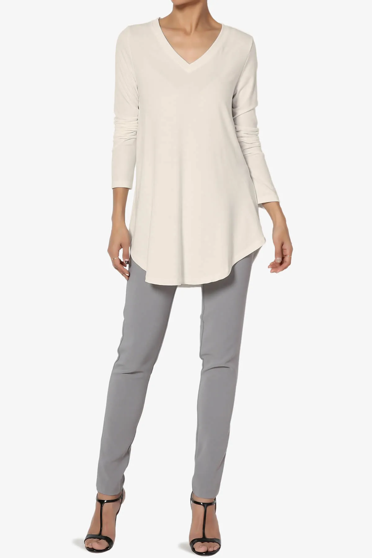 Ramada Long Sleeve Flowy Jersey Top PLUS MORE COLORS