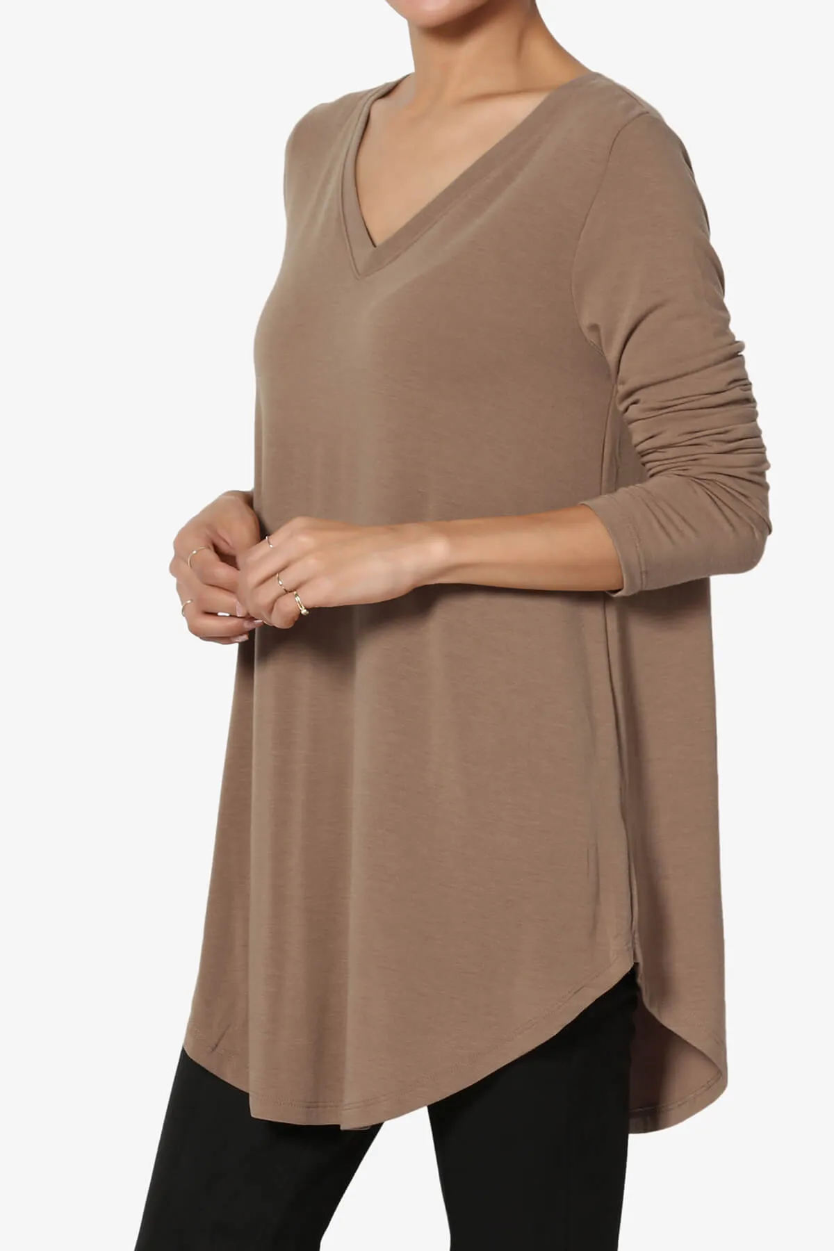 Ramada Long Sleeve Flowy Jersey Top PLUS MORE COLORS
