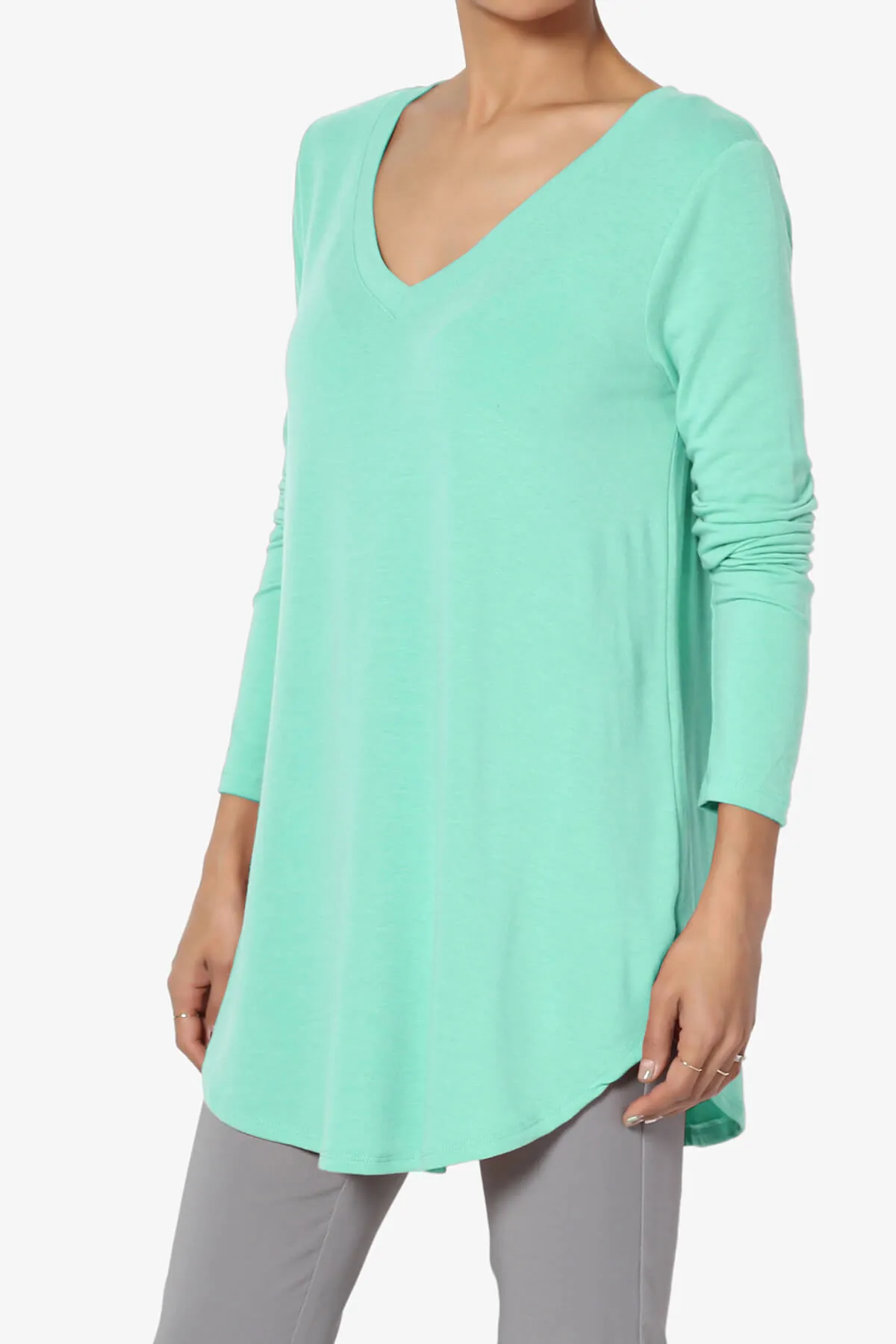 Ramada Long Sleeve Flowy Jersey Top PLUS MORE COLORS