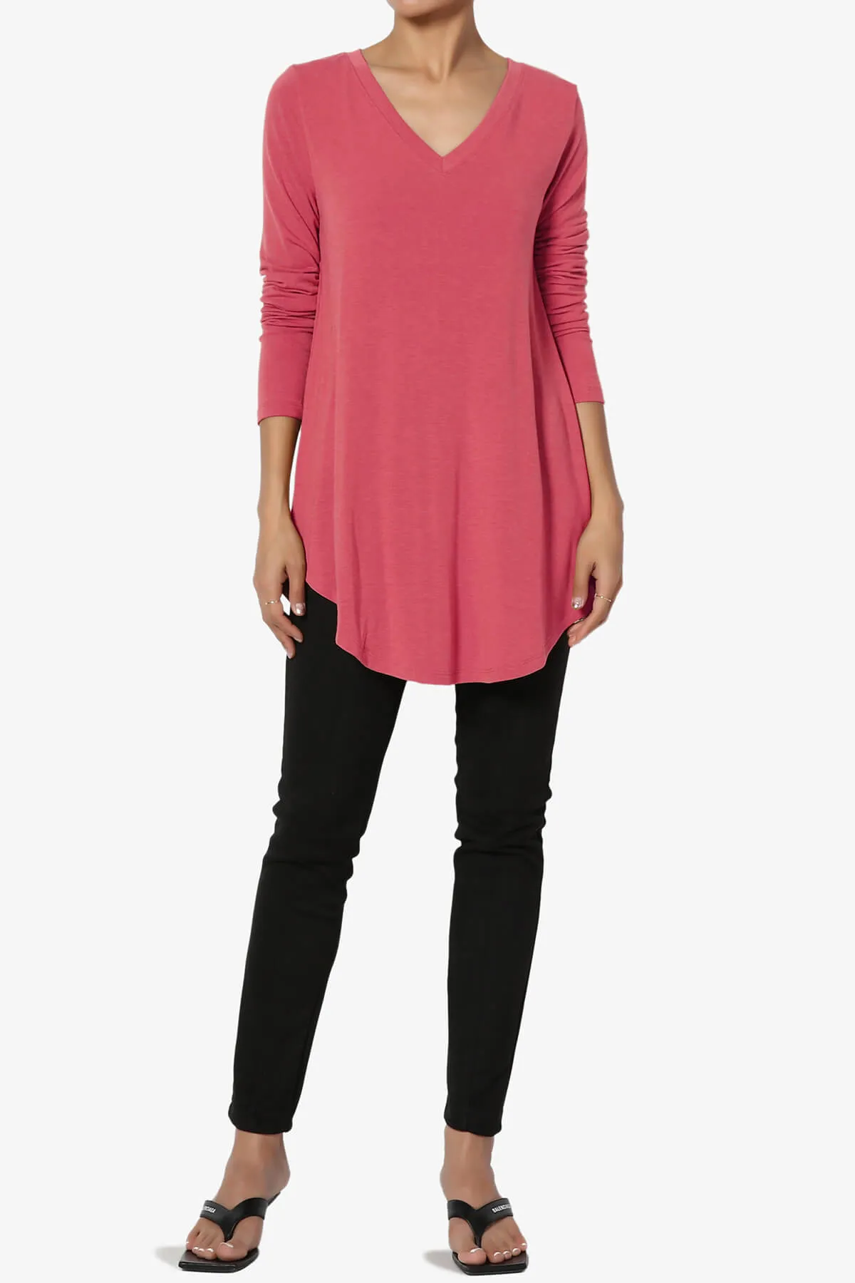 Ramada Long Sleeve Flowy Jersey Top PLUS MORE COLORS