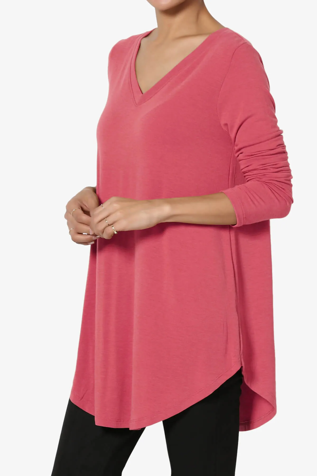 Ramada Long Sleeve Flowy Jersey Top PLUS MORE COLORS