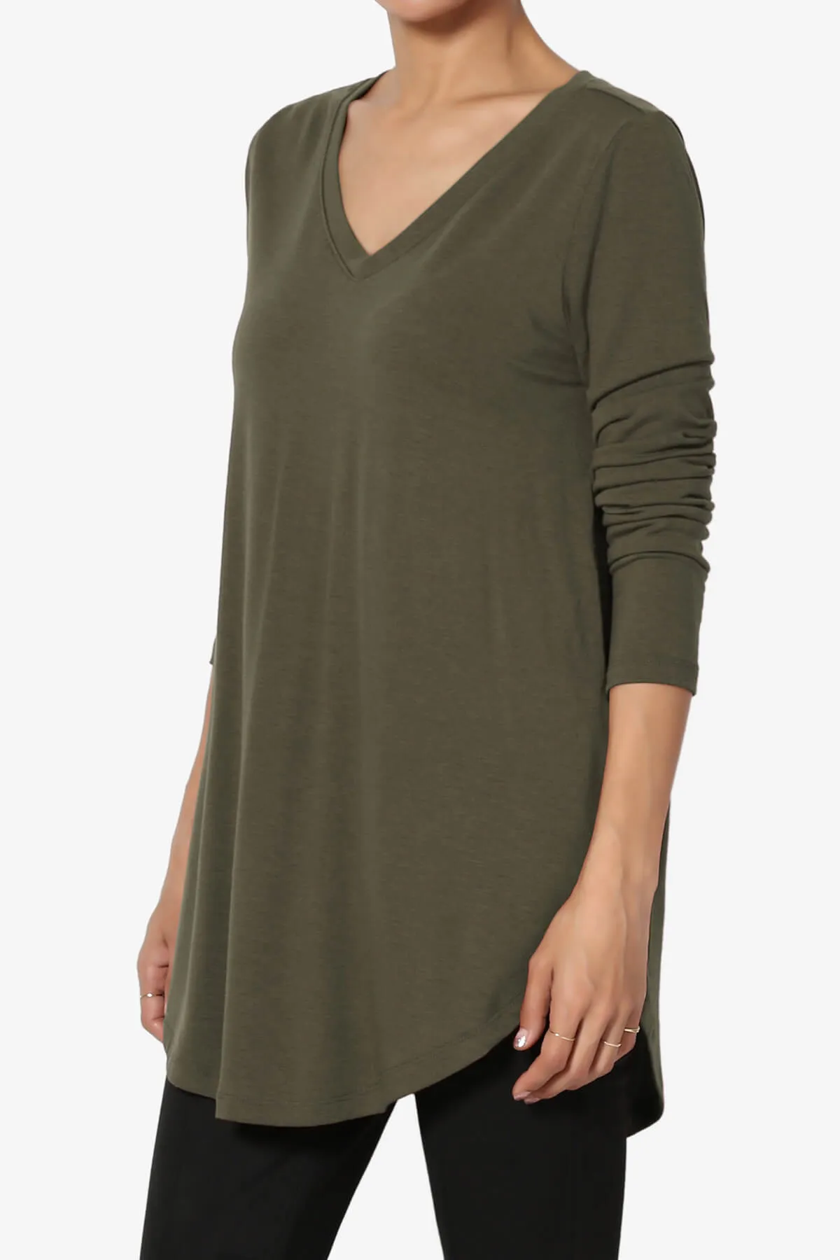 Ramada Long Sleeve Flowy Jersey Top PLUS MORE COLORS