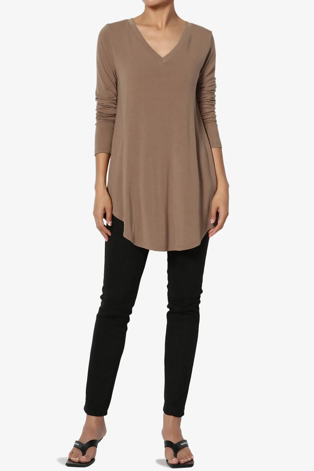 Ramada Long Sleeve Flowy Jersey Top PLUS MORE COLORS