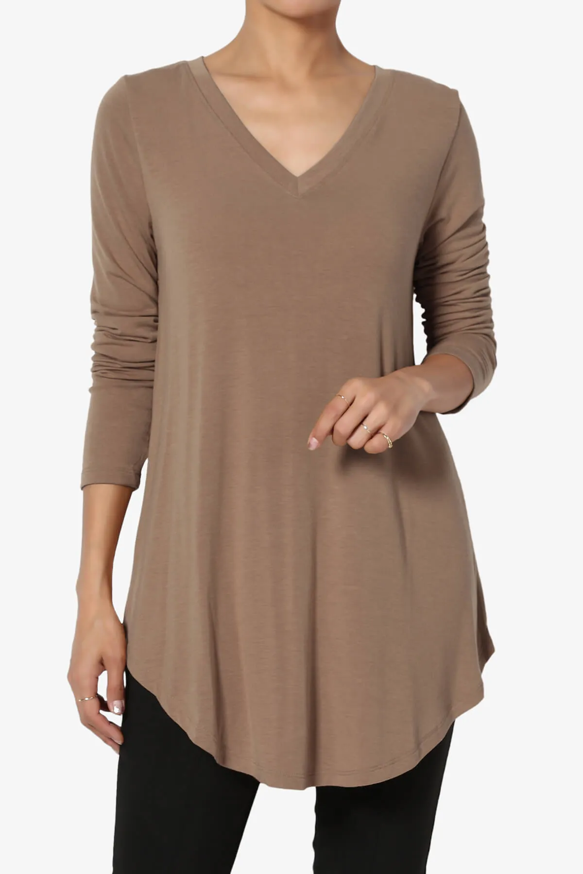 Ramada Long Sleeve Flowy Jersey Top PLUS MORE COLORS