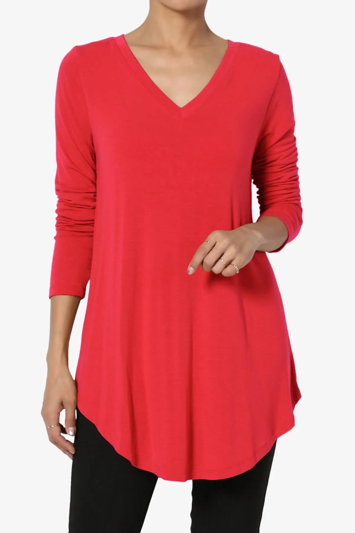 Ramada Long Sleeve Flowy Jersey Top PLUS MORE COLORS