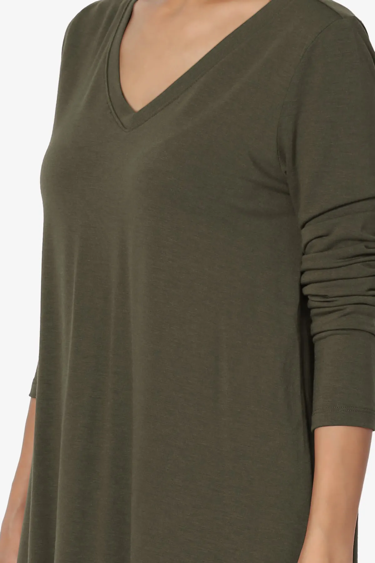Ramada Long Sleeve Flowy Jersey Top PLUS MORE COLORS