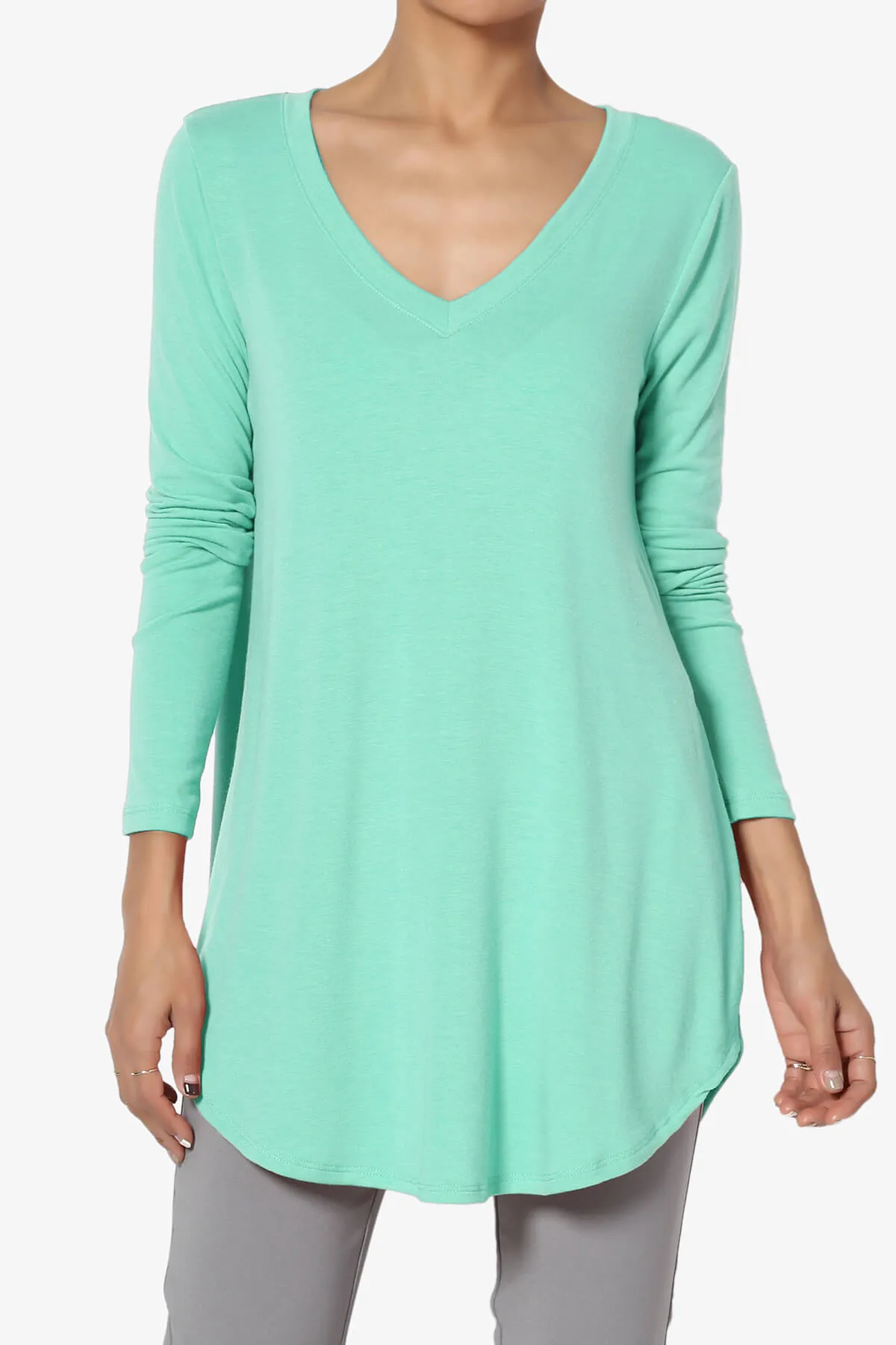 Ramada Long Sleeve Flowy Jersey Top PLUS MORE COLORS