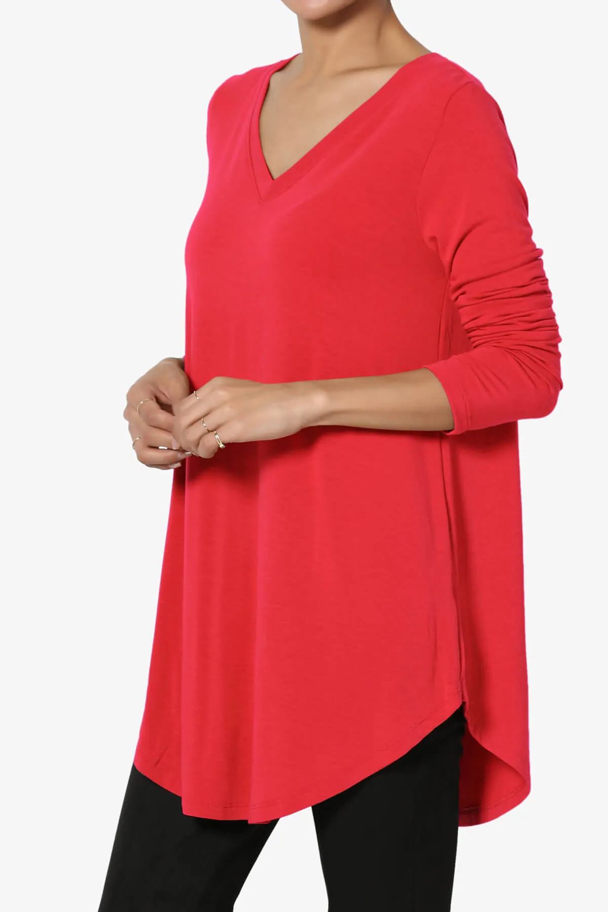 Ramada Long Sleeve Flowy Jersey Top PLUS MORE COLORS