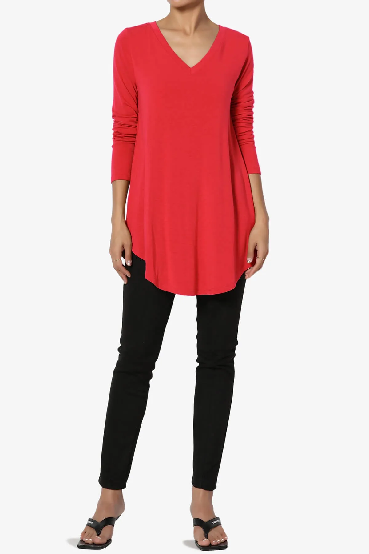Ramada Long Sleeve Flowy Jersey Top PLUS MORE COLORS