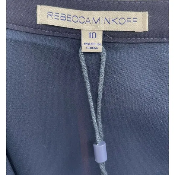 Rebecca Minkoff Madeline Pleated Skirt Striped A-Line Size 10 NWT $228
