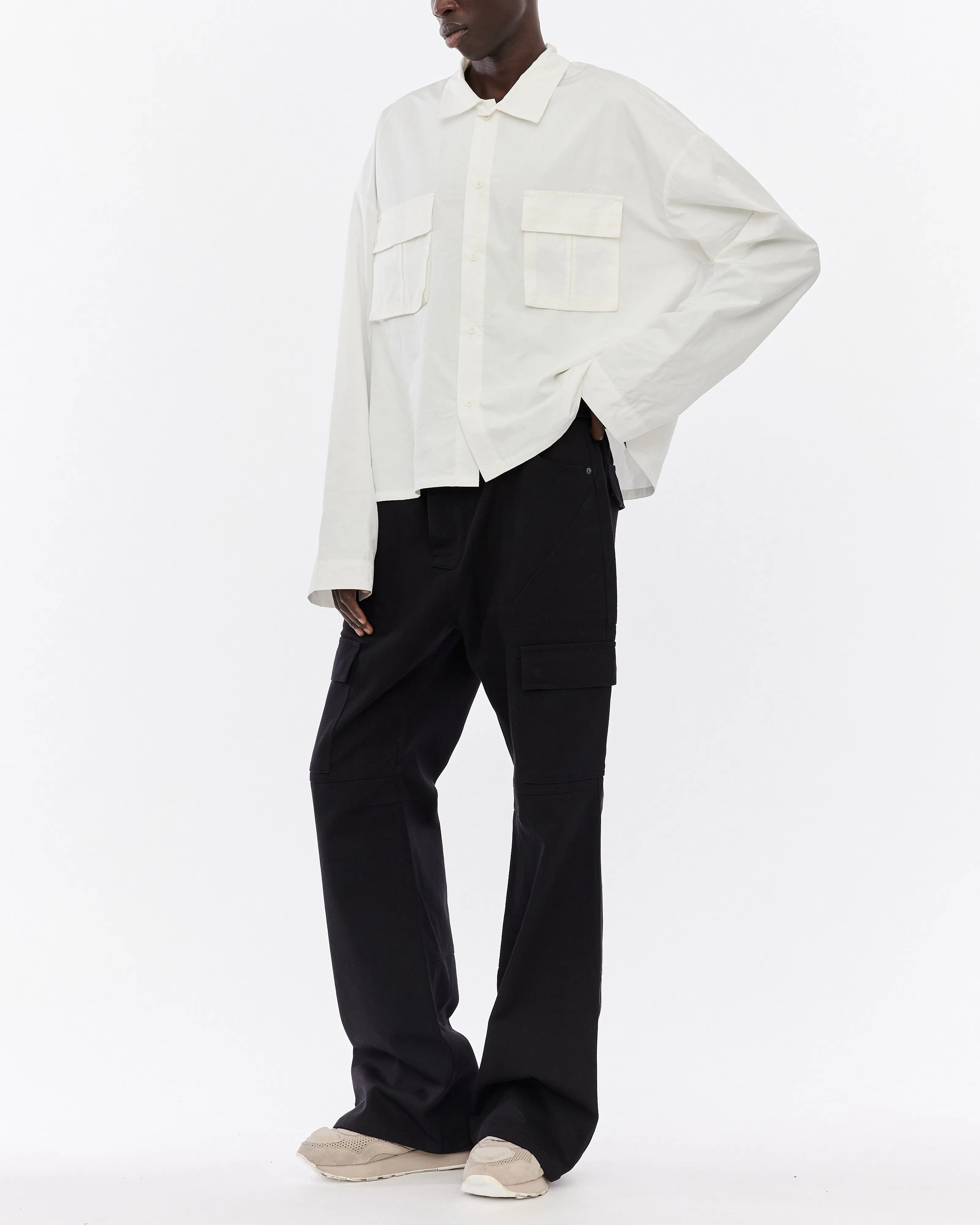 Relaxed Cargo Pant, Black