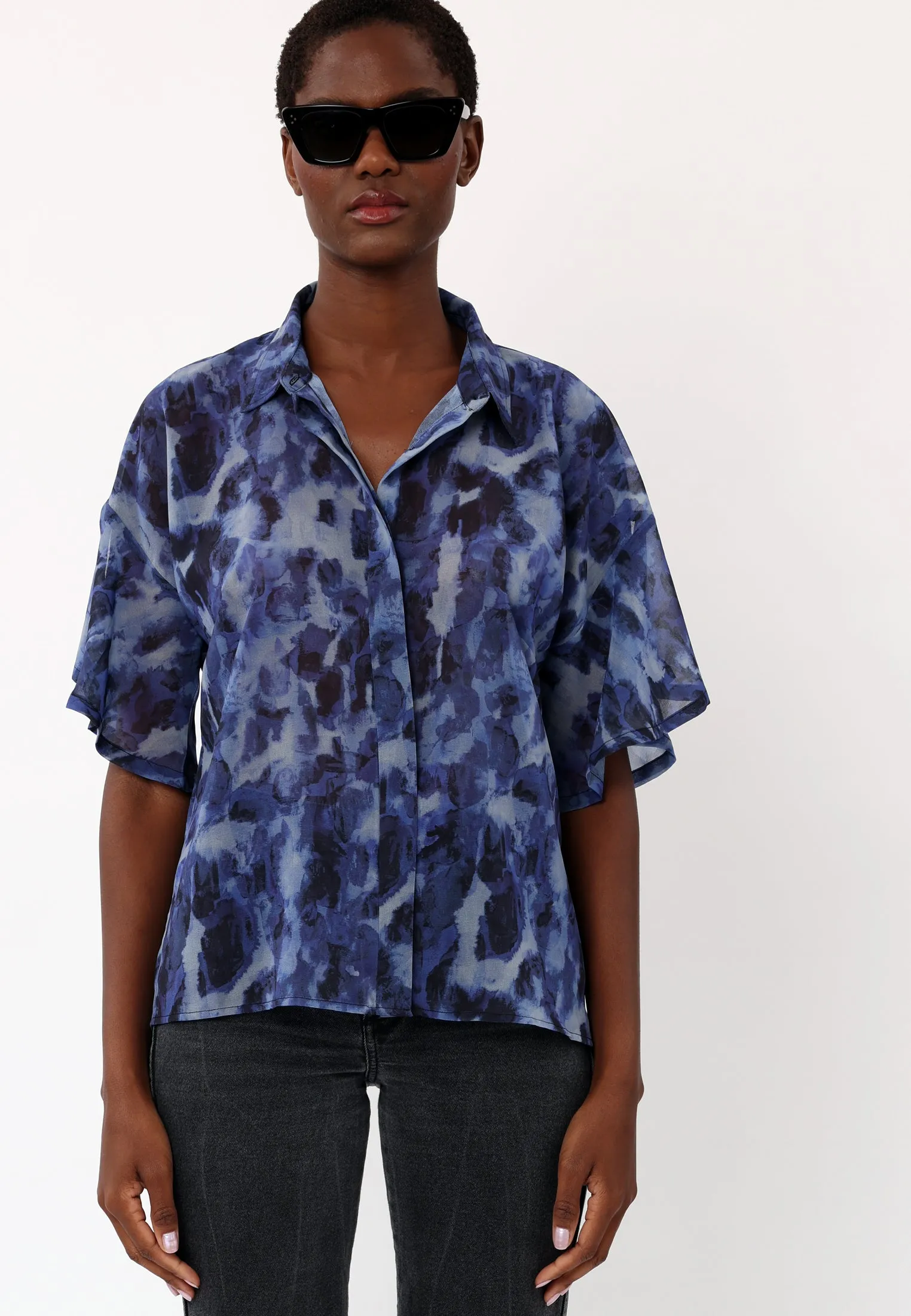 Religion Sublime Shirt in Navy