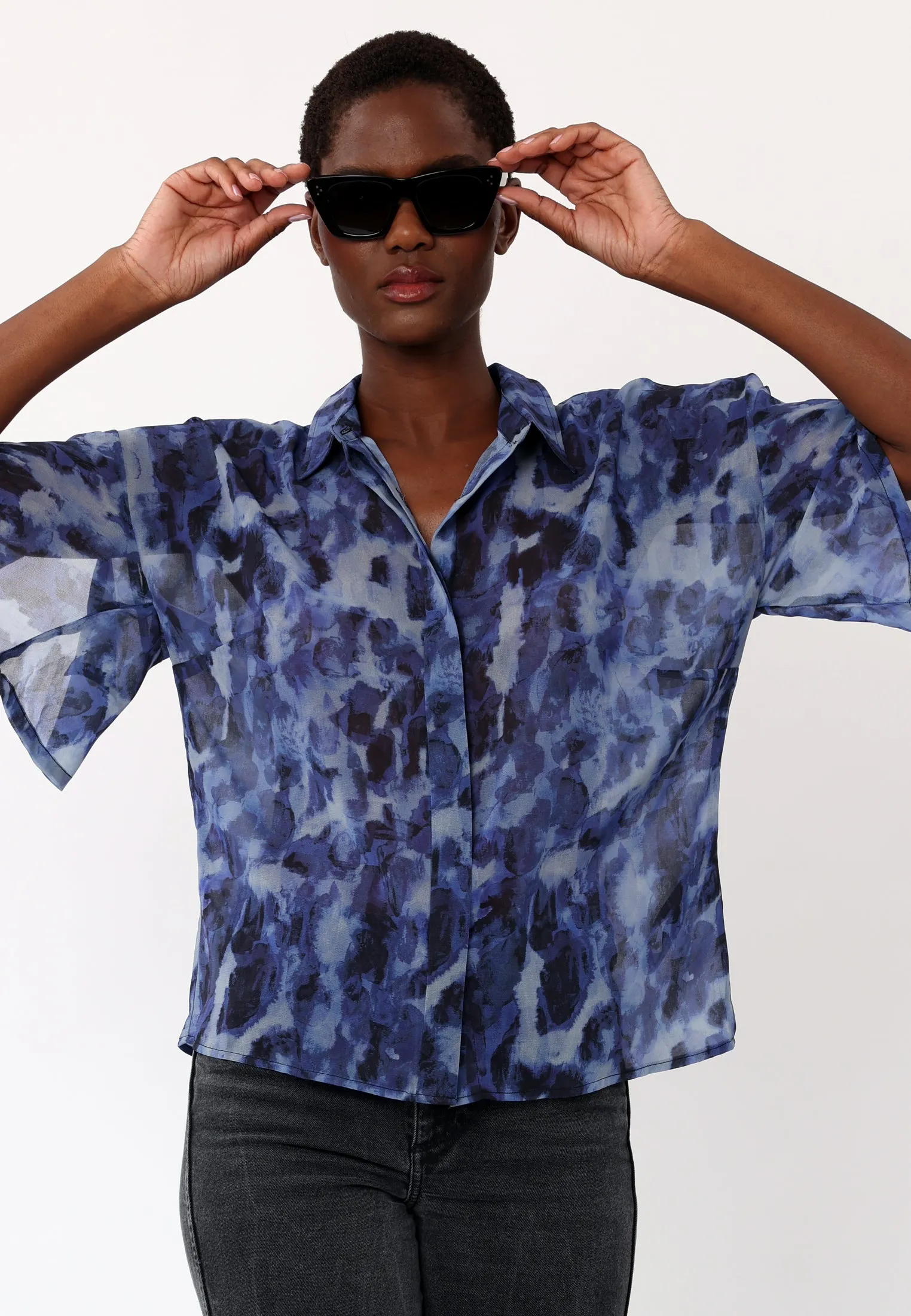 Religion Sublime Shirt in Navy